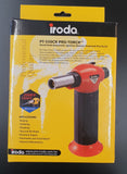 Pro Iroda PT550CR Professional Butane Gas Blow Torch, Piezo Auto Ignition High Output