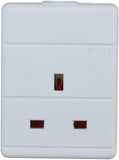 UK Extension Lead Cable Electric Mains Power 1 2 3 4 6 8 10 Gang Way Plug Socket